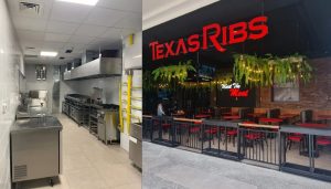 Proyecto Texas Ribs desarrollado por Toolkit - vista principal del espacio comercial